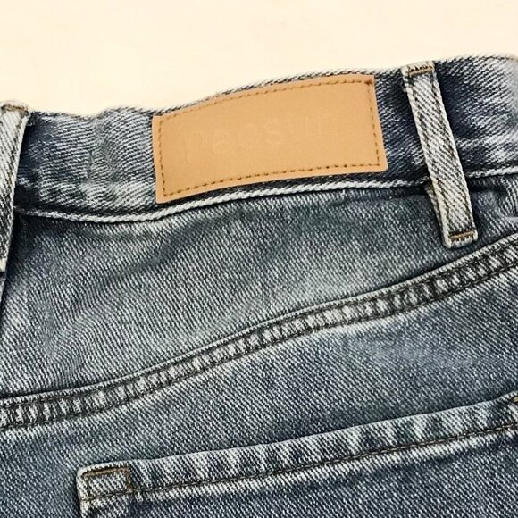PacSun 26 (5) Vintage High Rise Women’s Denim Jeans Shorts Distressed Button Fly - Picture 6 of 11